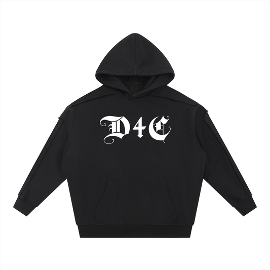 D4C Contrast Tape Hoodie