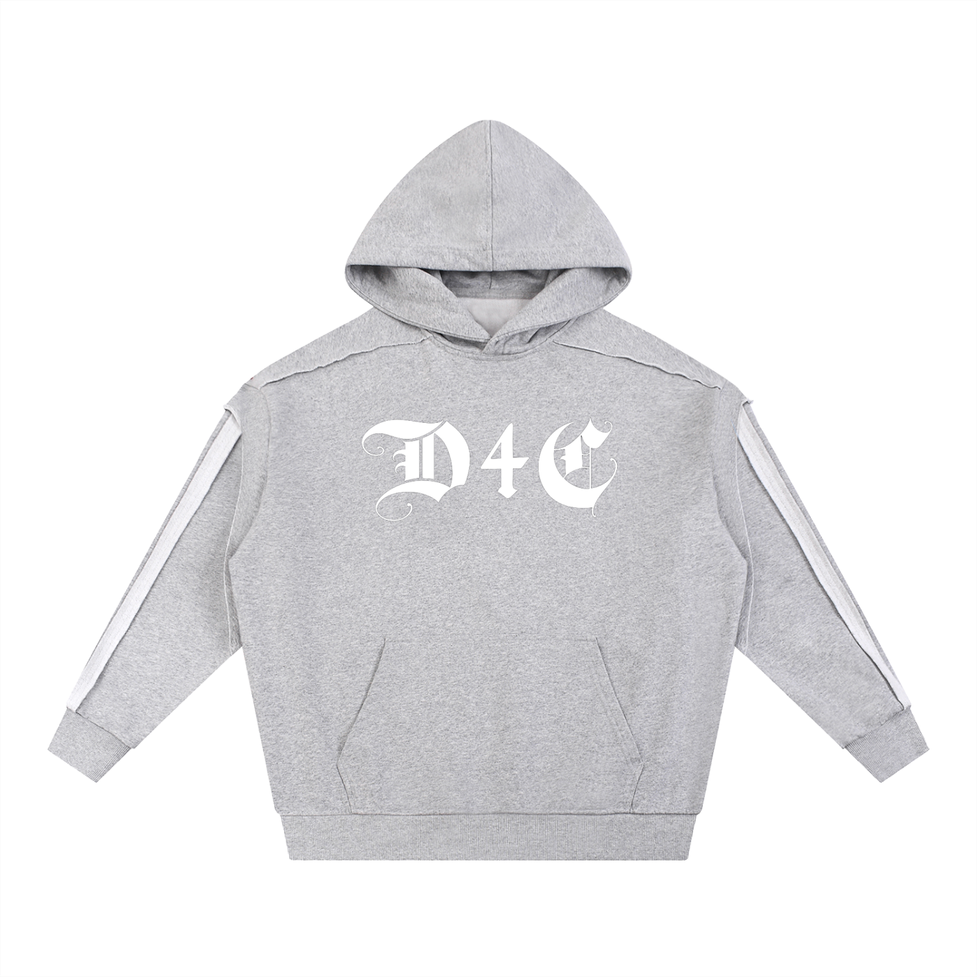 D4C Contrast Tape Hoodie